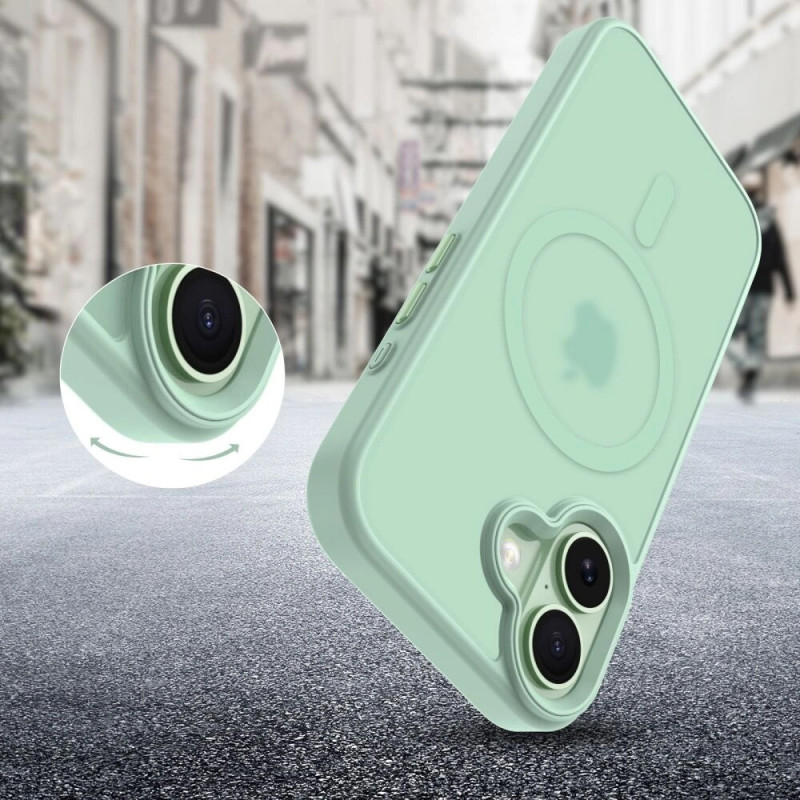 Tech-Protect MagMat MagSafe Hülle für Apple iPhone 17, Matte Sage