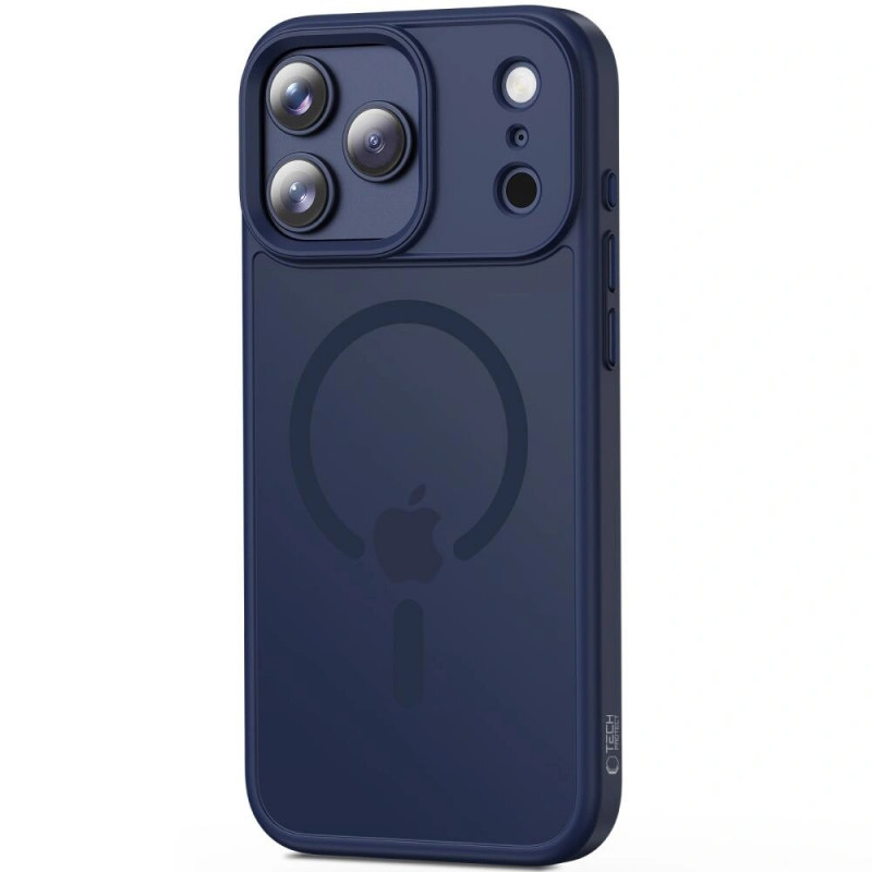 Tech-Protect Magmat MagSafe Hülle für Apple iPhone 17 Pro, mattes Dunkelblau