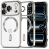 Tech-Protect MagFlex MagSafe Hülle für Apple iPhone 17 Pro, Shiny Silver