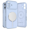 Tech-Protect Silikon-MagSafe-Hülle für Apple iPhone 17, Mist Blue