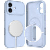 Tech-Protect Silikon-MagSafe-Hülle für Apple iPhone 17, Mist Blue
