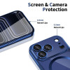 Tech-Protect MagFlex MagSafe Hülle für Apple iPhone 17 Pro, Shiny Deep Blue