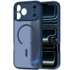 Tech-Protect BasicMag MagSafe Hülle für Apple iPhone 17 Pro Max, Mattschwarz Dunkelblau