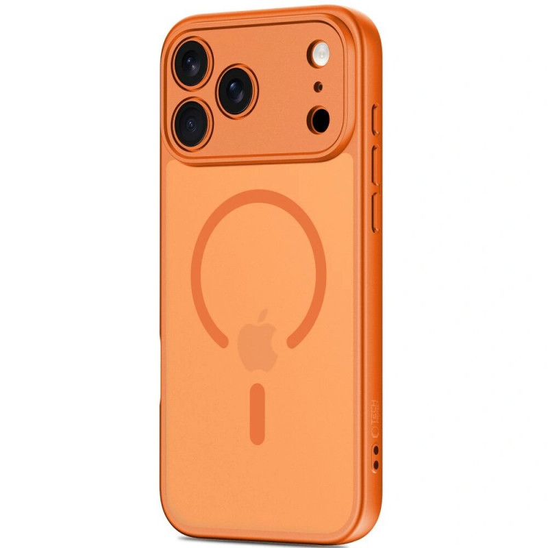 Tech-Protect BasicMag MagSafe Hülle für Apple iPhone 17 Pro, mattes Cosmic Orange