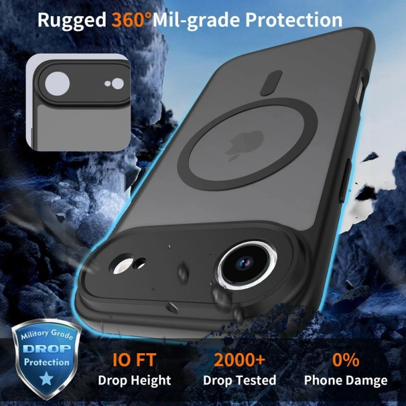 Tech-Protect BasicMag MagSafe Hülle für Apple iPhone 17 Pro, mattes Cosmic Orange