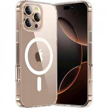 Tech-Protect TP Flex MagSafe Hülle für Apple iPhone 16 Pro Max, transparent