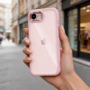 Tech-Protect Magmat Hülle für Apple iPhone 16e / 17e, Soft Pink/clear