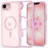 Tech-Protect Magmat MagSafe Hülle für Apple iPhone 16e / 17e, Soft Pink/clear