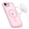 Tech-Protect Magmat MagSafe Hülle für Apple iPhone 16e / 17e, Soft Pink/clear