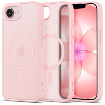 Tech-Protect BasicMag MagSafe Hülle für Apple iPhone 16e / 17e, mattes Soft Pink