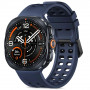 Tech-Protect Silikon-Air-Armband für Samsung Galaxy Watch Ultra 1 / 2 (2024-2026) 47 mm, Navy Blue
