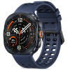 Tech-Protect Silikon-Air-Armband für Samsung Galaxy Watch Ultra 1 / 2 (2024-2026) 47 mm, Navy Blue