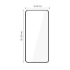 Tech-Protect Glass Fit+ Panzerglas für Motorola Moto G57 / G57 Power / G67 Power (2 Stk.), Schwarz