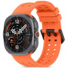 Tech-Protect Silikon-Air-Armband für Samsung Galaxy Watch Ultra 1 / 2 (2024-2026) 47 mm, Tangerine Orange