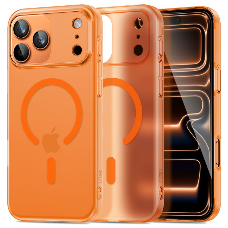 Tech-Protect Magslim MagSafe Hülle Apple iPhone 17 Pro mattes Cosmic Orange