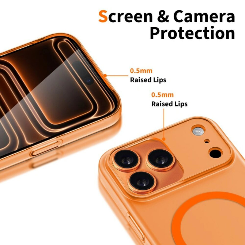 Tech-Protect Magslim MagSafe Hülle Apple iPhone 17 Pro mattes Cosmic Orange