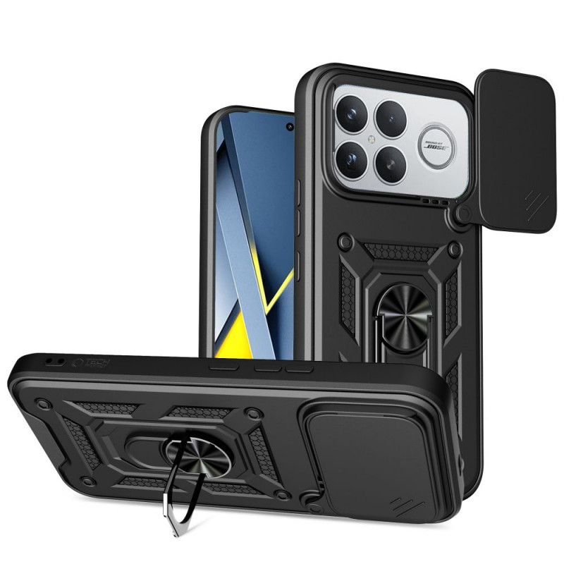 Tech-Protect CamShield Pro Hülle Xiaomi Poco F8 Ultra, Schwarz