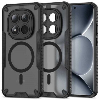 Tech-Protect Rugged Shield MagSafe Hülle Xiaomi Poco M8 Pro / Redmi Note 15 Pro+ 5G, Mattschwarz