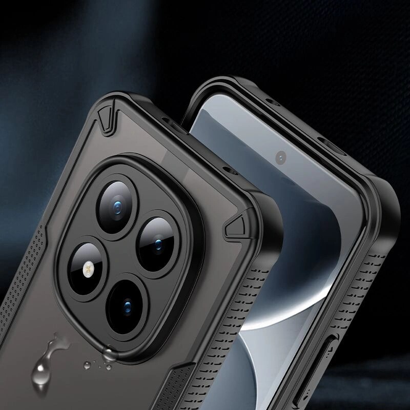 Tech-Protect Rugged Shield MagSafe Hülle Xiaomi Poco M8 Pro / Redmi Note 15 Pro+ 5G, Mattschwarz