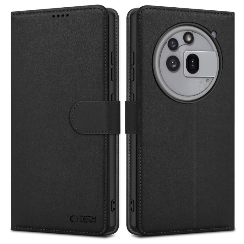 Tech-Protect Wallet Case für Nothing Phone 3a Pro, Mattschwarz