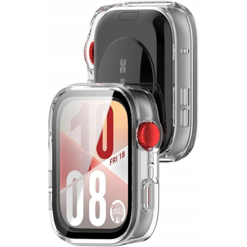 Tech-Protect Defense Hülle für Huawei Watch Fit 4, Clear