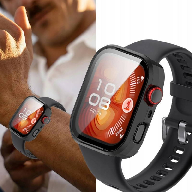 Tech-Protect Defense Hülle für Huawei Watch Fit 4, Clear
