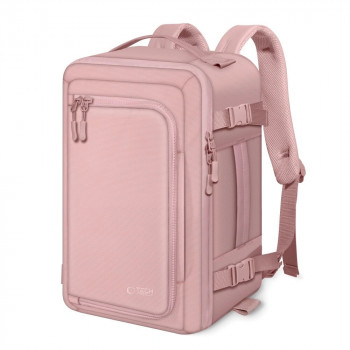 Tech-Protect Defender S50 Ryanair & Wizzair Reise-Laptop-Kabinenrucksack, 20 L, 40x20x25 cm, Dusty Pink