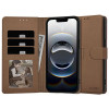 Tech-Protect Wallet Case für Apple iPhone 17e / 16e, Braun