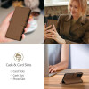 Tech-Protect Wallet Case für Apple iPhone 17e / 16e, Braun