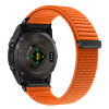 Tech-Protect NylonLoop Garmin Fenix 5X / 5X Plus / 6X / 6X Pro / 7X / 8 / 8 Pro / 9 / 9 Pro Uhrenarmband (51 mm), Signal Orange