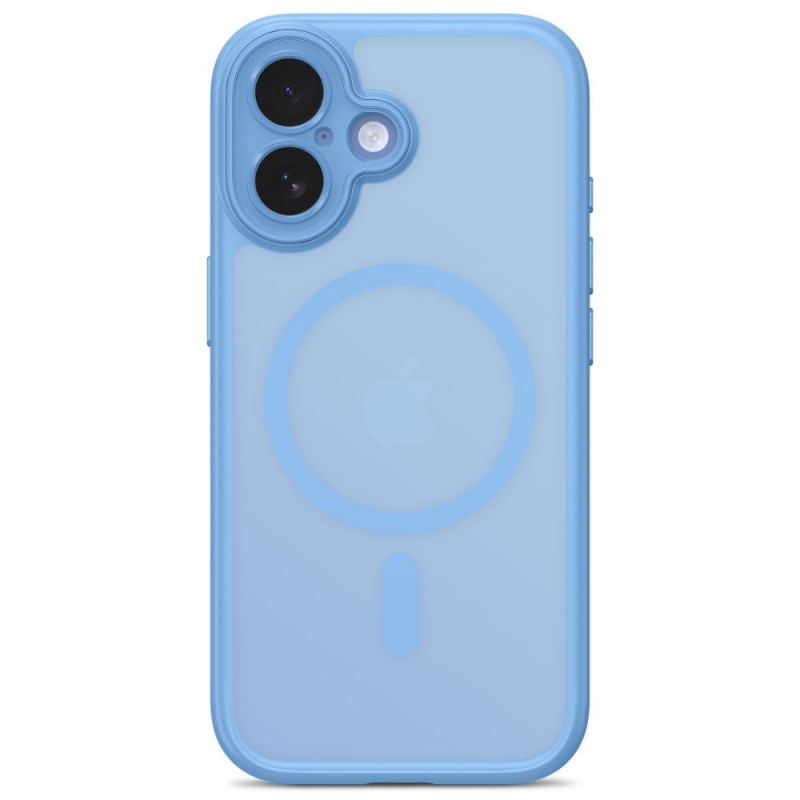 Tech-Protect MagPeak MagSafe CC Hülle für Apple iPhone 17, Matte Mist Blue