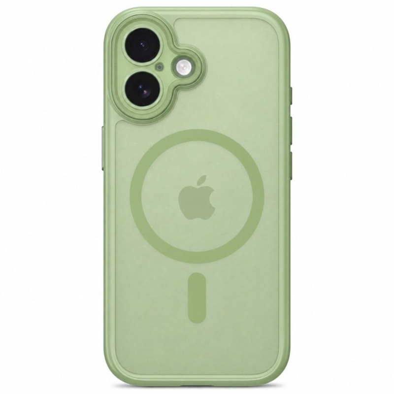 Tech-Protect MagPeak MagSafe CC Hülle für Apple iPhone 17, Matte Sage