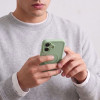 Tech-Protect MagPeak MagSafe CC Hülle für Apple iPhone 17, Matte Sage