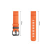 Tech-Protect Motion Garmin Fenix 5X / 5X Plus / 6X / 6X Pro / 7X / 8 / 8 Pro / 9 / 9 Pro Uhrenarmband (47 mm), Signal Orange