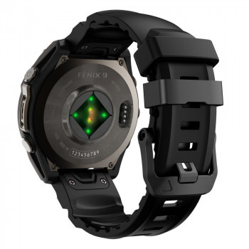 Tech-Protect Motion Garmin Fenix 5X / 5X Plus / 6X / 6X Pro / 7X / 8 / 8 Pro / 9 / 9 Pro Uhrenarmband (51 mm), Schwarz