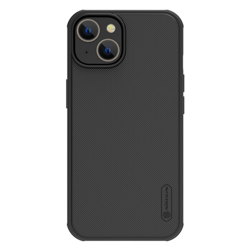 Nillkin Super Frosted Shield Pro Magnetic MagSafe Hülle für Apple iPhone 14 Plus / 15 Plus, Schwarz