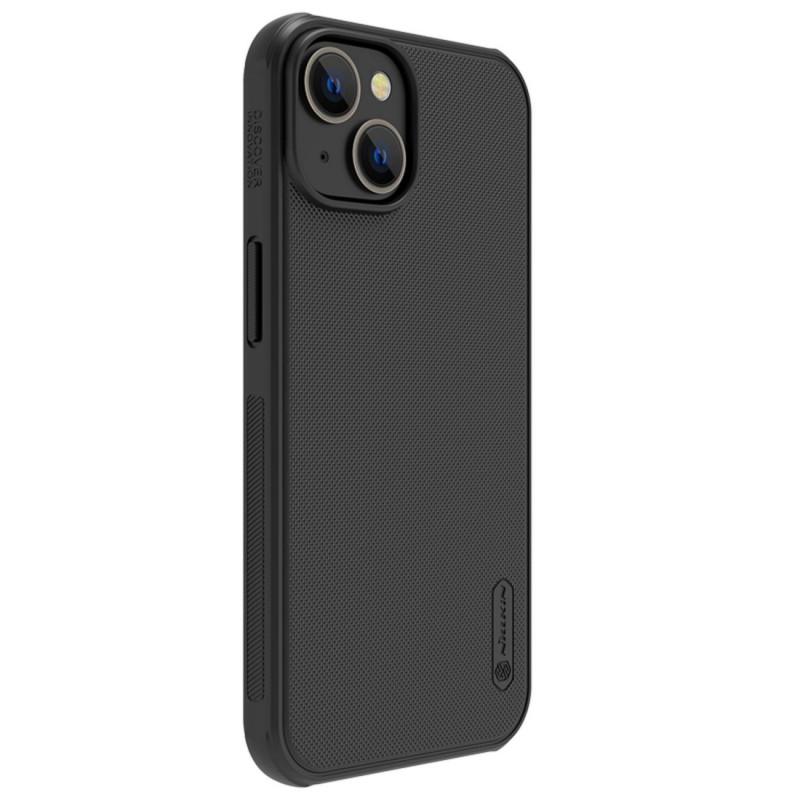 Nillkin Super Frosted Shield Pro Magnetic MagSafe Hülle für Apple iPhone 14 Plus / 15 Plus, Schwarz
