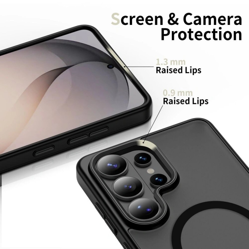 Tech-Protect Magmat MagSafe Hülle für Samsung Galaxy S26 Ultra, Mattschwarz
