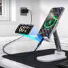 Choetech XCC-1068 PD 60W USB-C-auf-USB-C-Kabel mit Display, 1,2 m, Blau