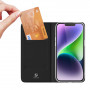 Dux Ducis Skin Pro Wallet Flip Case für Apple iPhone 15 Plus, Schwarz