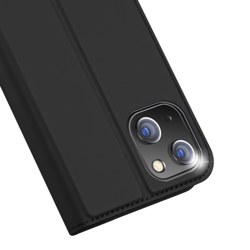 Dux Ducis Skin Pro Wallet Flip Case für Apple iPhone 15 Plus, Schwarz