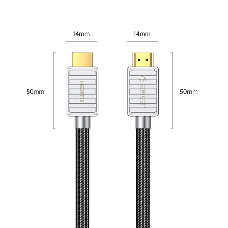 Orico H8CY HDMI-2.1-Kabel, 8K 60 Hz, 3 m, schwarz