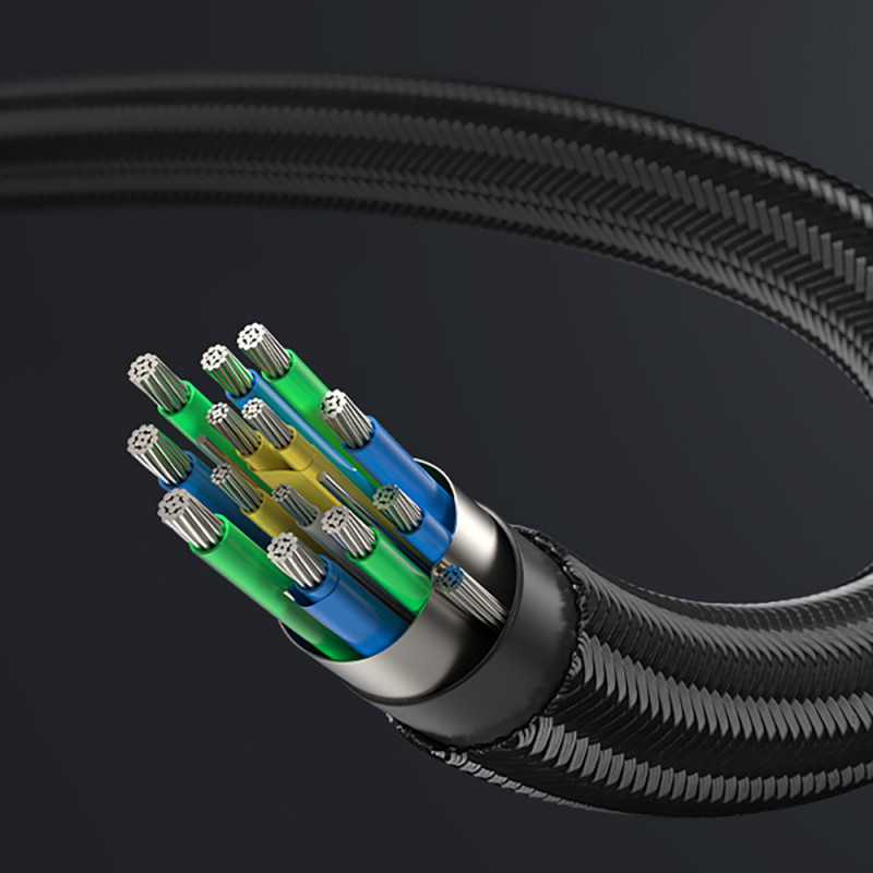 Orico H8CY HDMI-2.1-Kabel, 8K 60 Hz, 3 m, schwarz