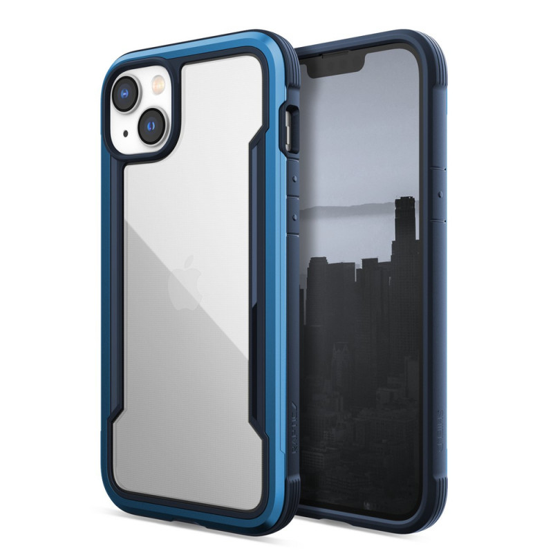 X-Doria Raptic Shield Hülle für Apple iPhone 14 Plus / 15 Plus, Marine Blue
