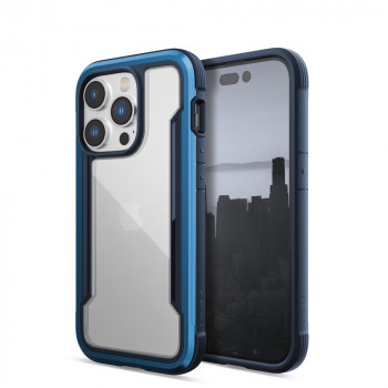 X-Doria Raptic Shield Hülle für Apple iPhone 14 Pro, Marine Blue