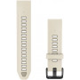 Garmin QuickFit Armband 20 mm, Silikon, Cream / French Gray (010-14506-04)