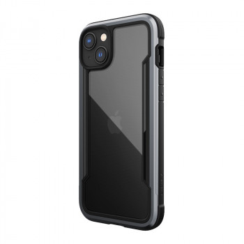 X-Doria Raptic Shield Hülle für Apple iPhone 14 Plus / 15 Plus, Schwarz