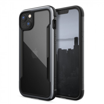 X-Doria Raptic Shield Hülle für Apple iPhone 14 Plus / 15 Plus, Schwarz