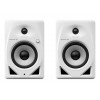 Pioneer DJ DM-50D-W aktiver Monitorlautsprecher, 5 Zoll, 25 W (2 Stk.), weiß