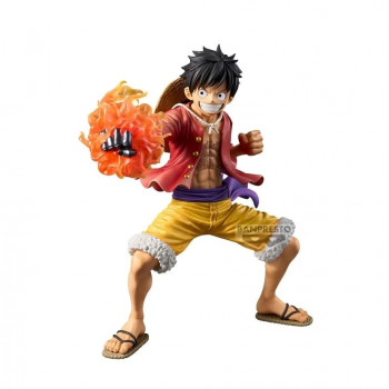 Bandai Banpresto Event Exclusive Grandista One Piece - Monkey D. Luffy Metallic Color, Sammelfigur